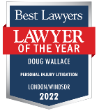 Lawyer of the Year 2022 Award Badge, Doug Wallace